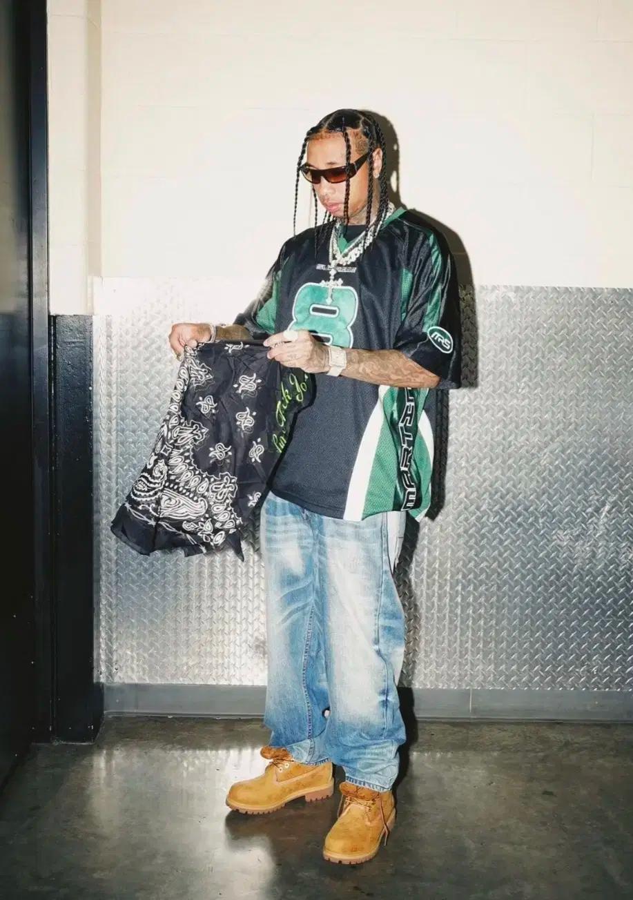 Supreme 슈프림 마틴로즈 풋볼 저지 블랙