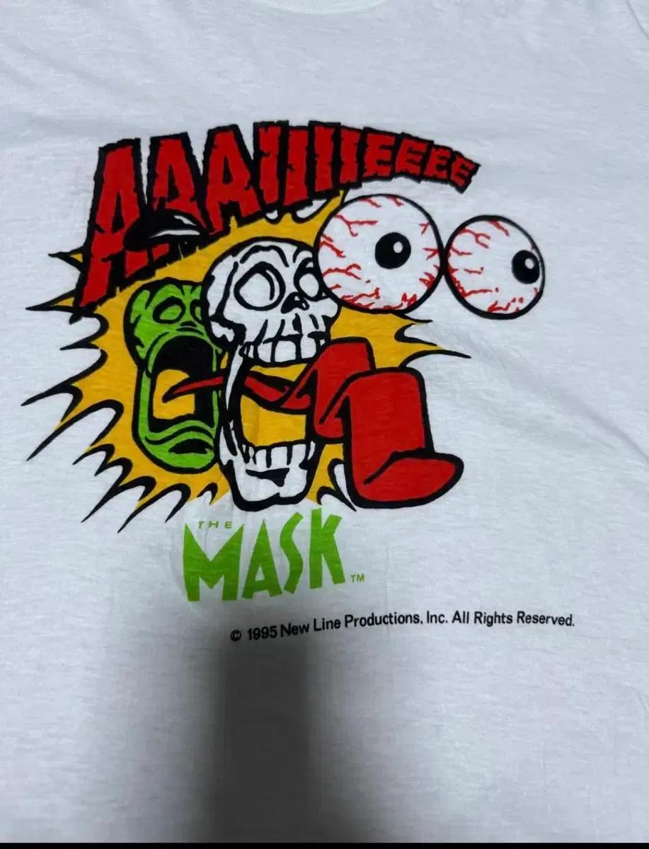 90s the mask 마스크 영화 프로모 티셔츠