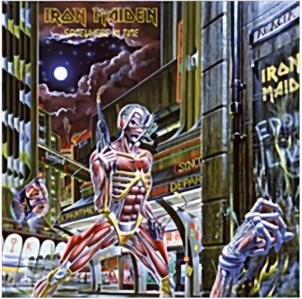 미개봉 Iron Maiden - Somewhere In Time LP