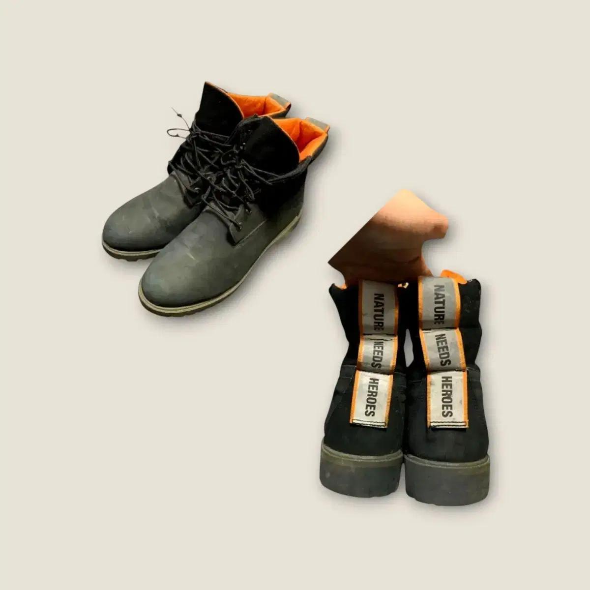 280)팀버랜드 네이처 니즈 히어로즈 6인치 누벅 워커 블랙