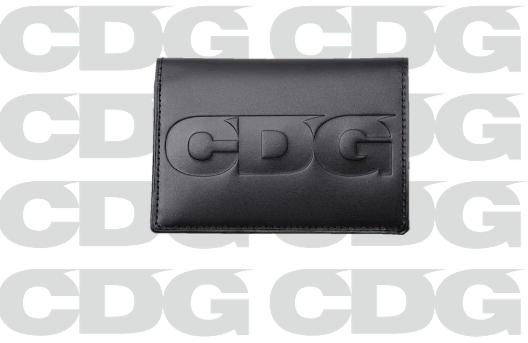[해외] 꼼데가르송 CDG 엠보시드 로고 월렛 지갑