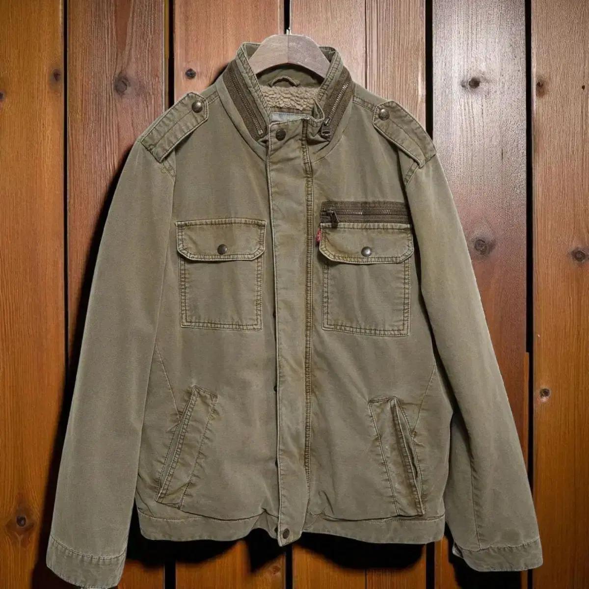 100)LEVI' S 리바이스 쉐르파 트러커 자켓 워크웨어