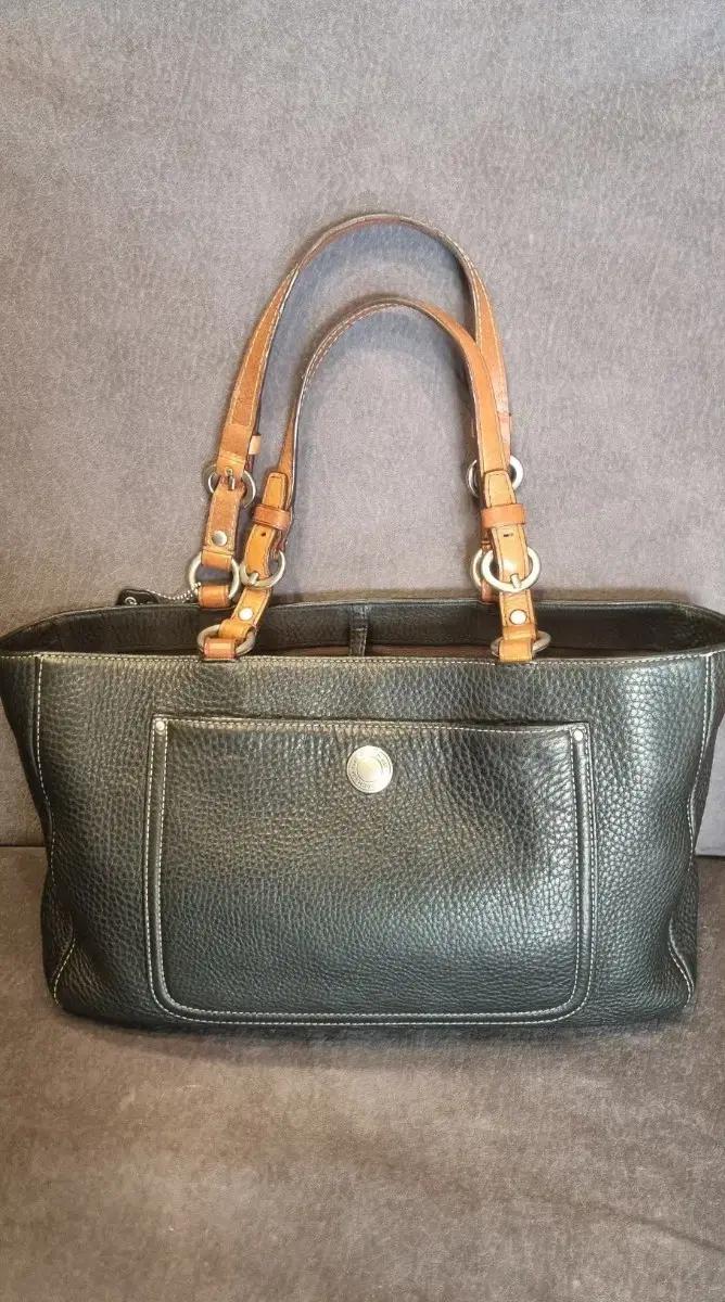 코치 coach 가죽 토트백