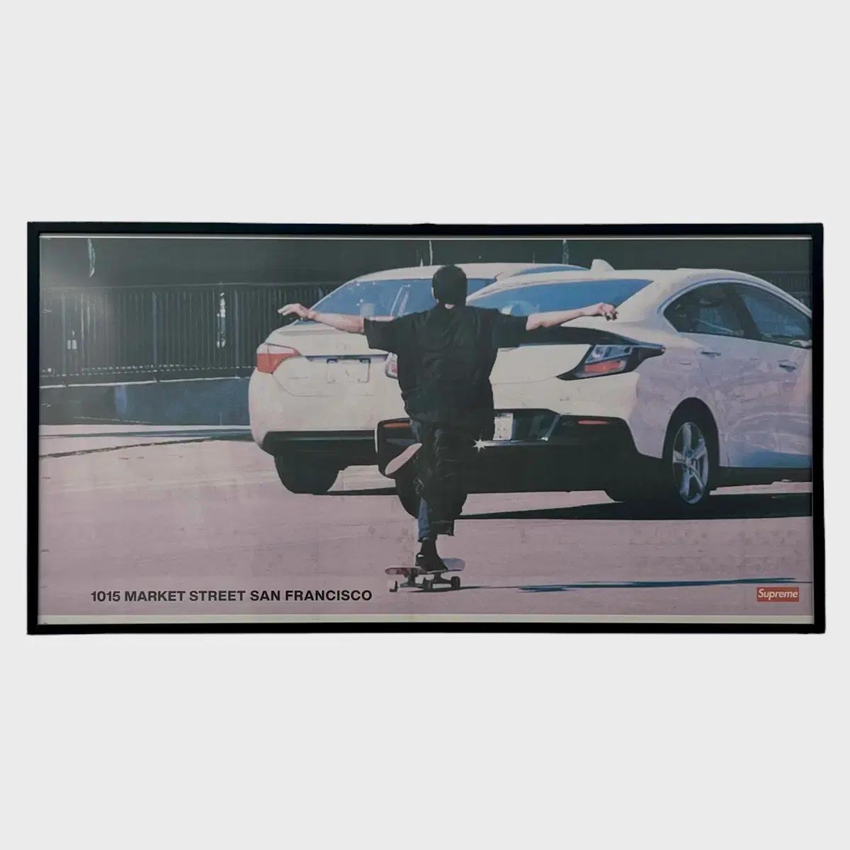 Supreme 슈프림 포스터 액자 정품