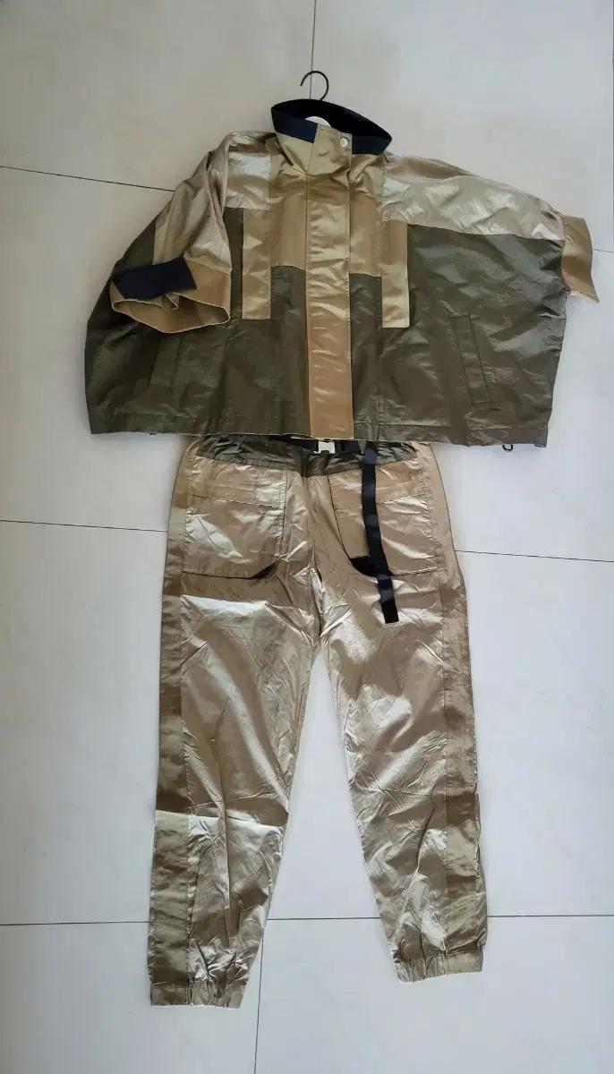 새상품 사카이 Sacai 그로그랭 재킷팬츠 셋업