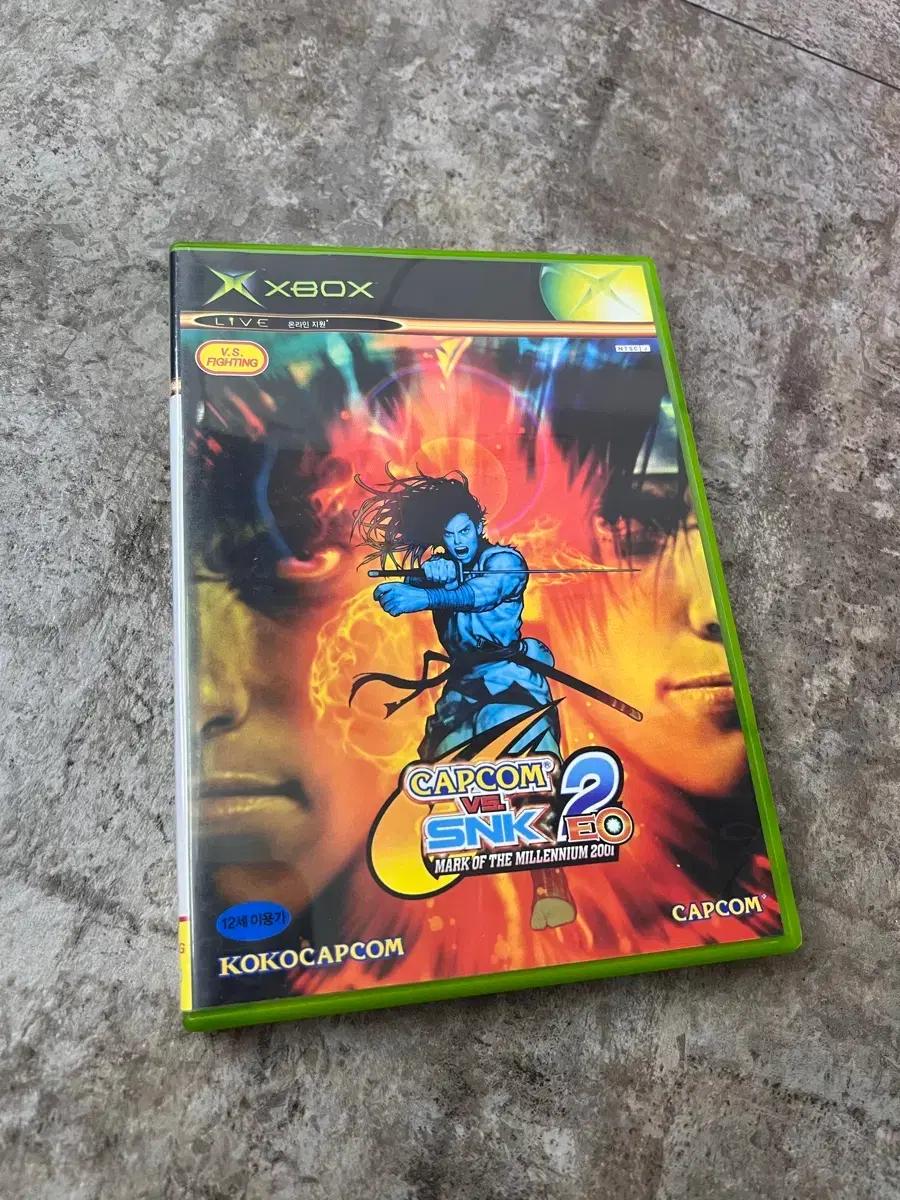 엑박용 cvs2 , capcom vs snk 2 eo 정발 중고 팝니다