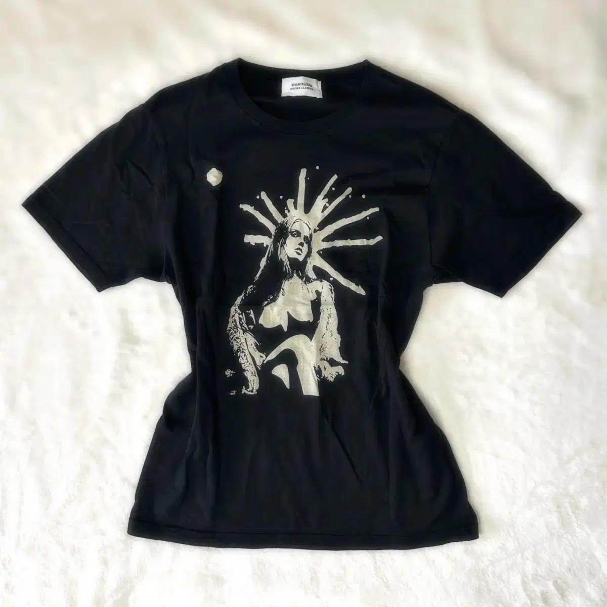 히스테릭글래머 X 미하라야스히로 콜라보 반팔 티