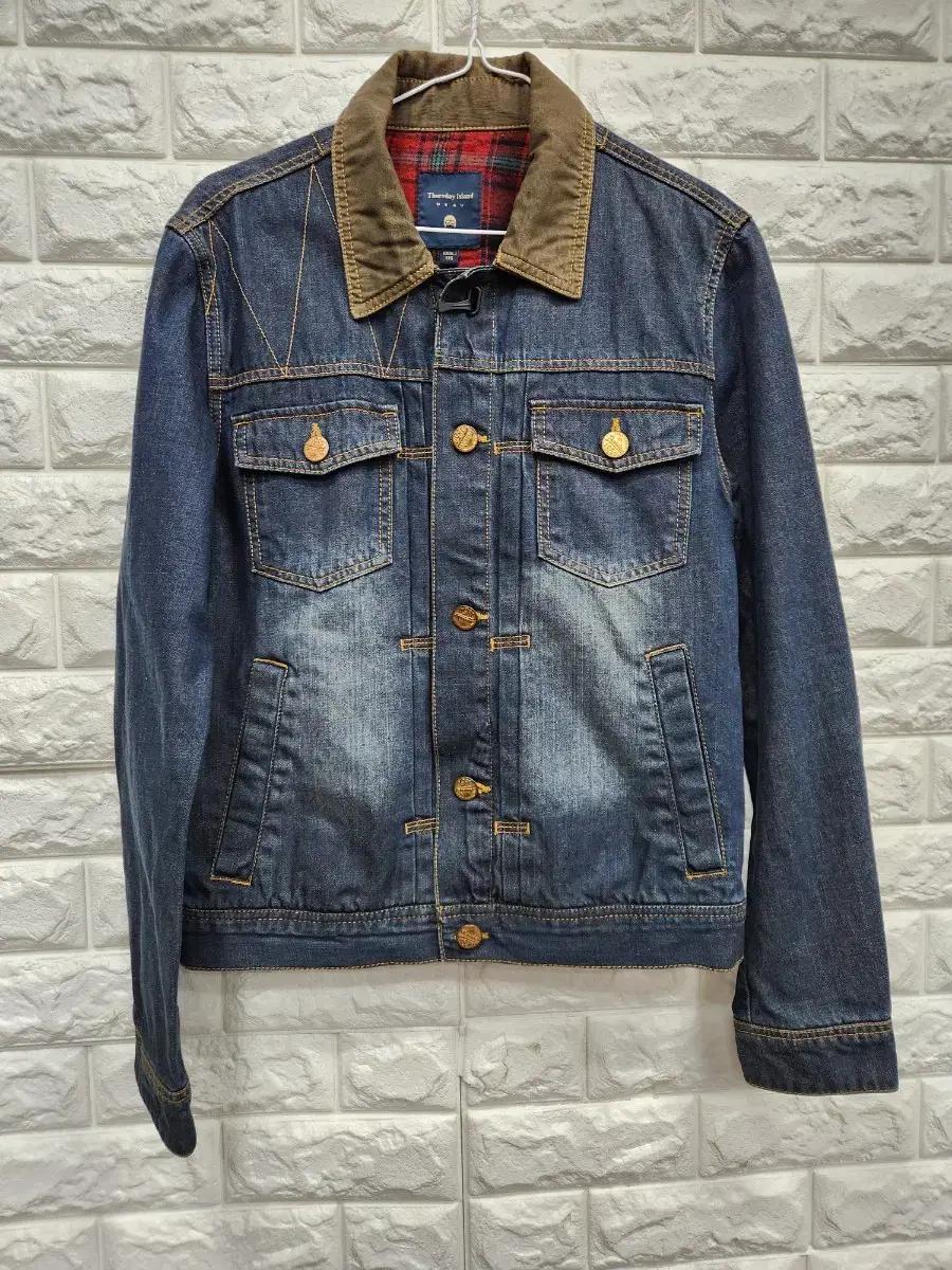 써스데이아일랜드 청자켓 100사이즈 k249