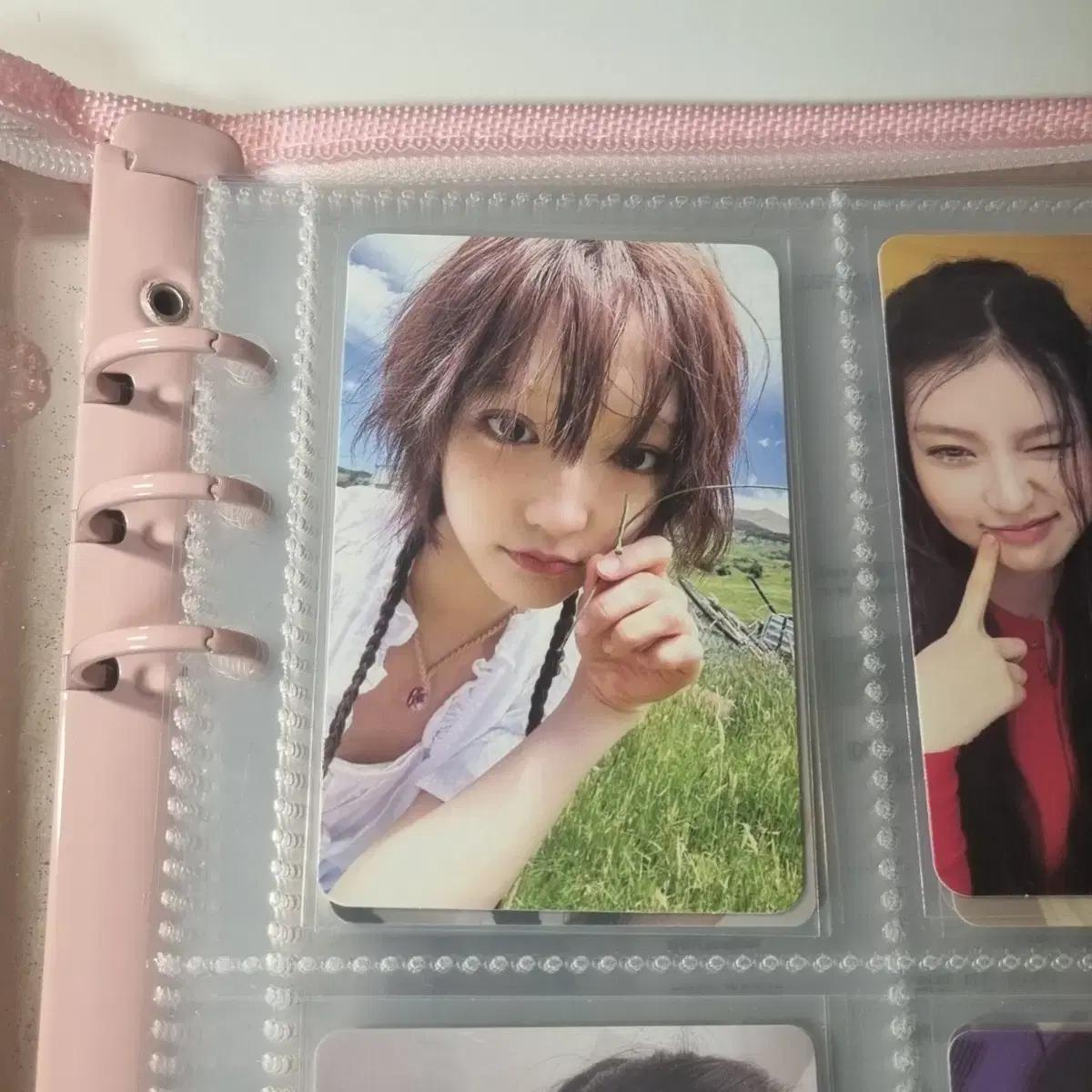 [교환/ 지유 - 하음] 키키 언컷 앨범 포토카드 교환 uncut 포카