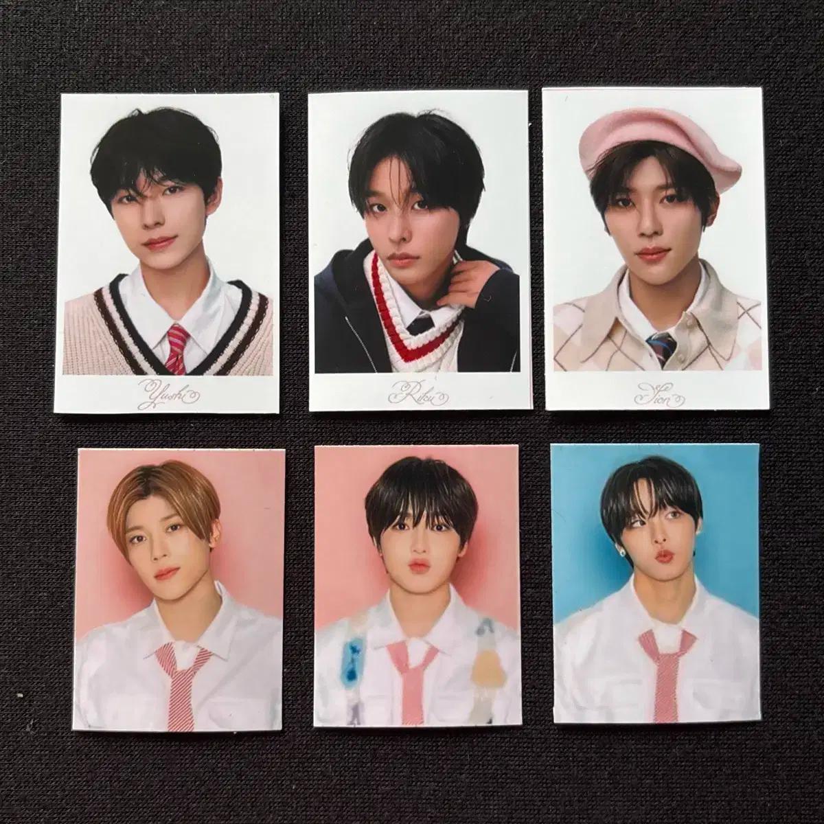 엔시티위시 nctwish 시온 리쿠 사쿠야 유우시 증사 증명사진