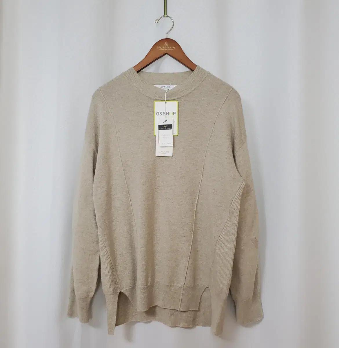 (새제품)쏘울 여성L 캐시미어 블렌딩 울니트