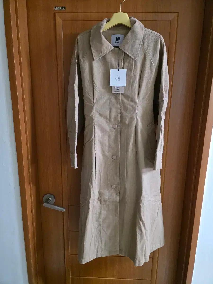 (새상품) JW 얇은 골덴 롱코트겸 롱원피스