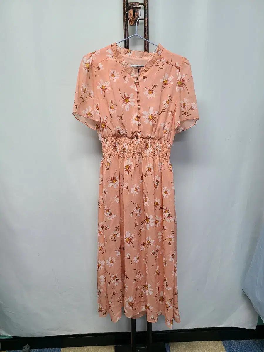 새/로엠 쉬폰 플라워 롱원피스 66