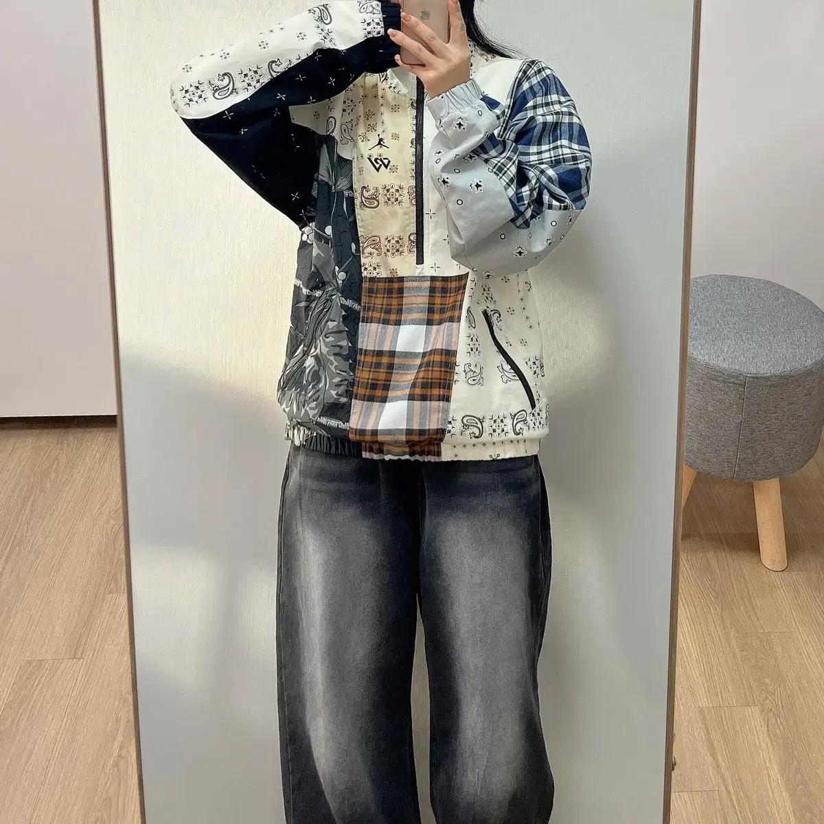 나이키조던x러셀웨스트브룩 패치 아노락 바람막이 자켓