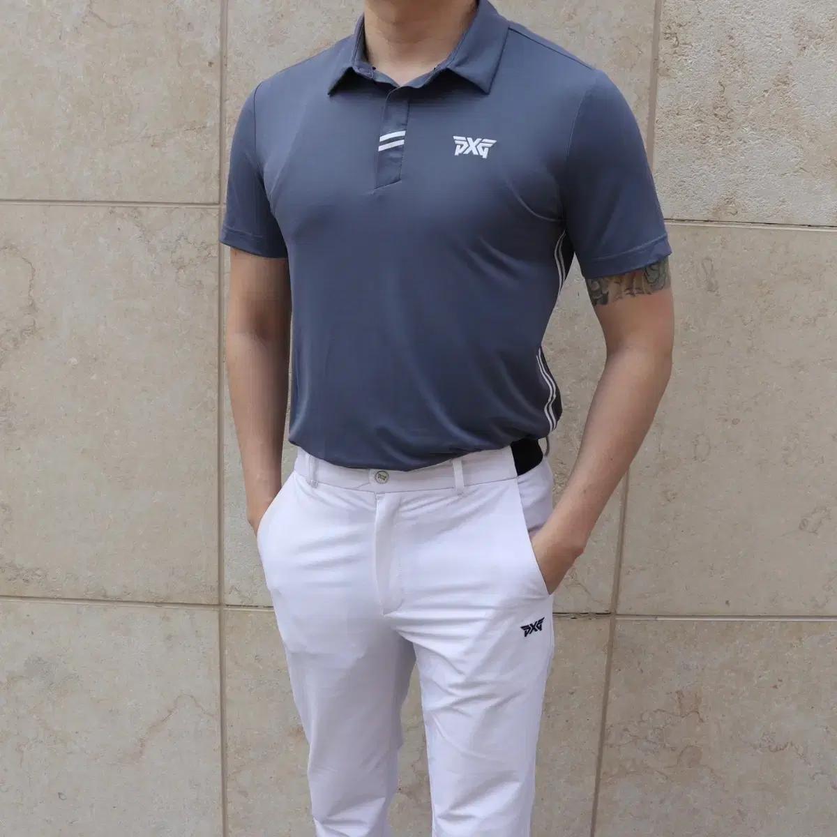 pxg 남성 컬러티셔츠