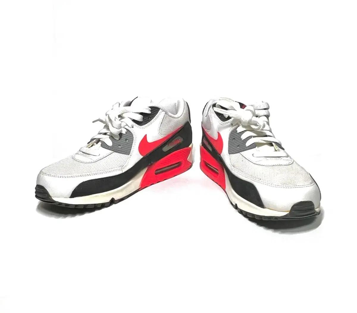 NIKE AIRMAX 나이키 에어맥스90 에센셜 초레어 흰빨검 9 270