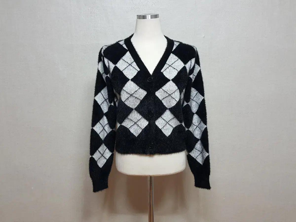 미착용)여성 숏 니트 가디건 55-55반