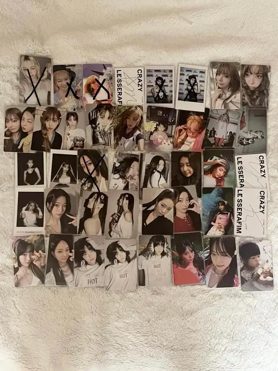 르세라핌 포카 양도 김채원사쿠라허윤진카즈하홍은채핫크레이지앨범특전미공포