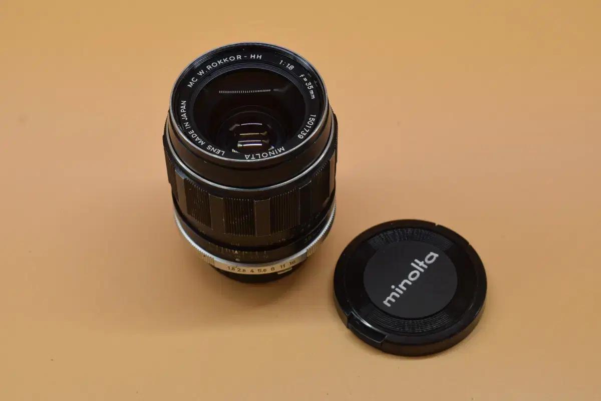 [수동렌즈]MINOLTA W HH 35MM F1.8 FOR MD/