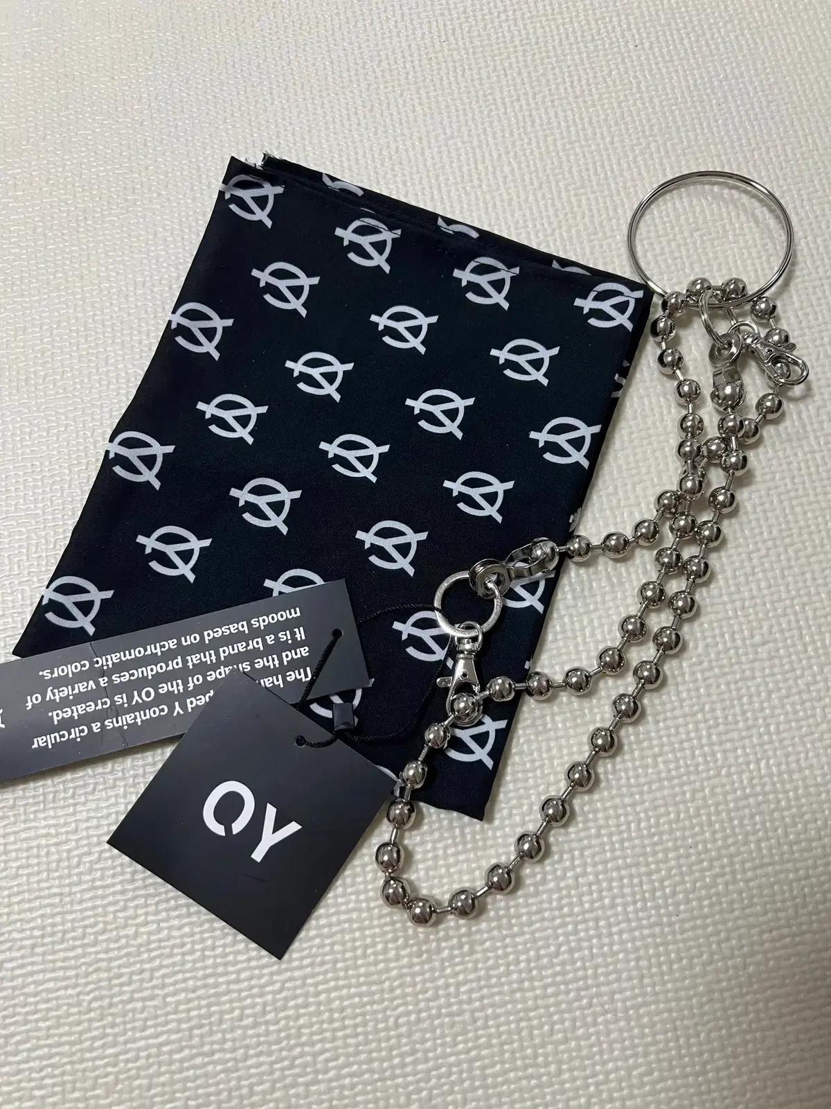 OY BANDANA BALL CHAIN 오와이 반다나 볼체인