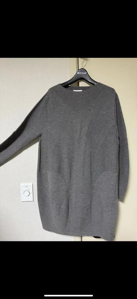 캘빈클라인 니트 스웨터 원피스 M (캐시미어 10%)