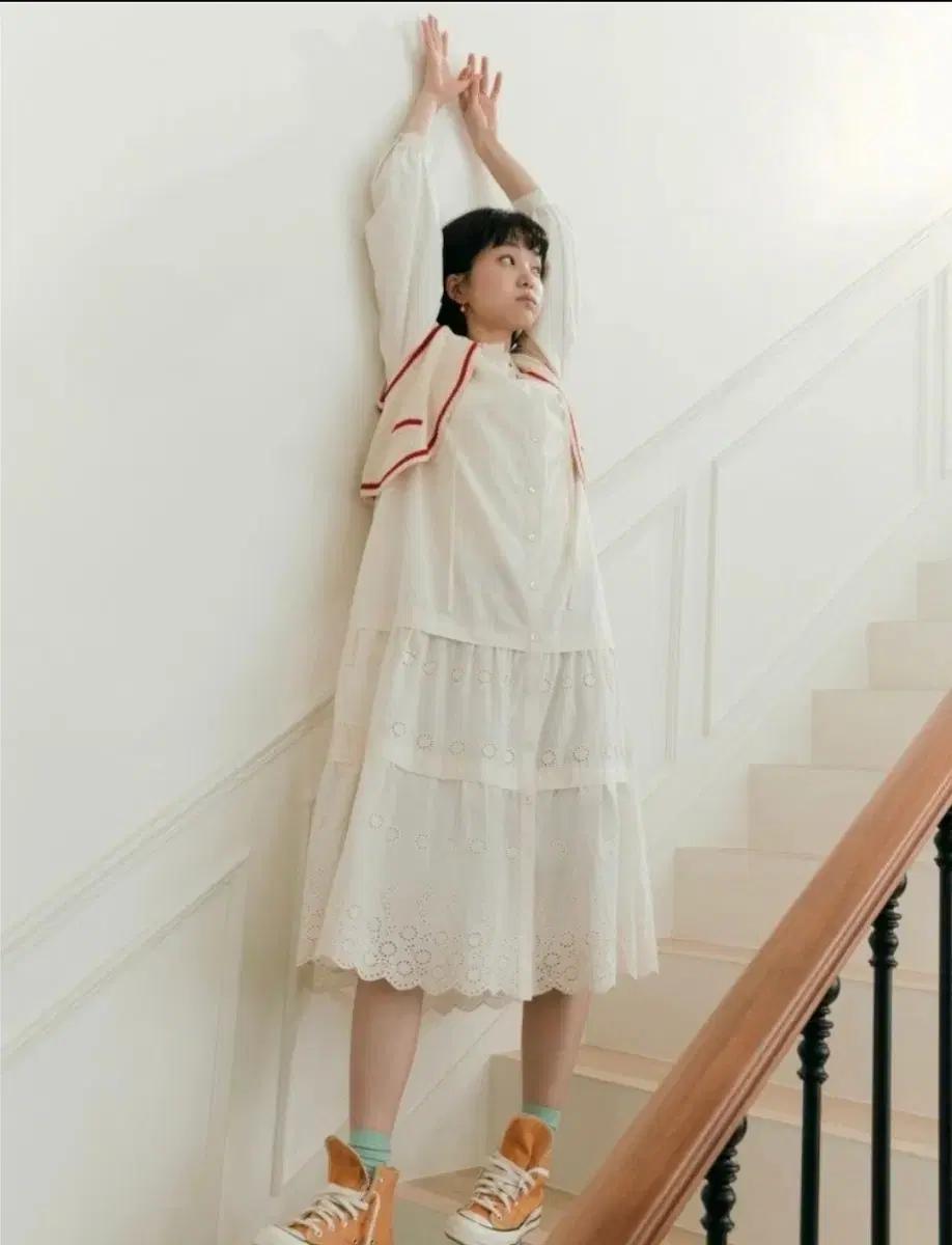 써스데이아일랜드 원피스 s + 빈티지 코듀로이 원피스