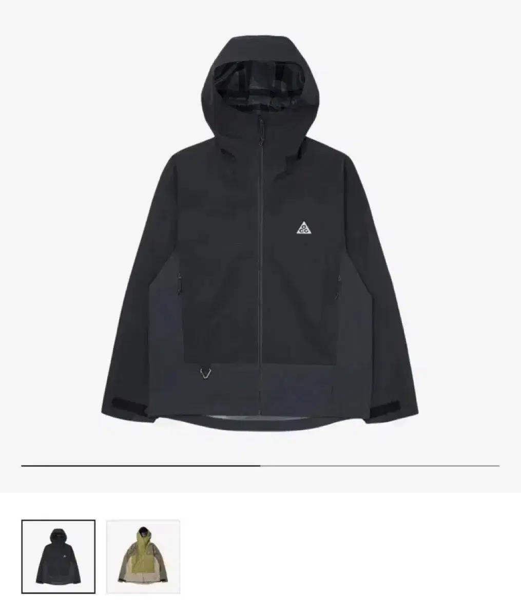 나이키ACG 스톰핏 ADV 캐스케이드 레인 풀 집 쉘자켓 아시아L 사이즈