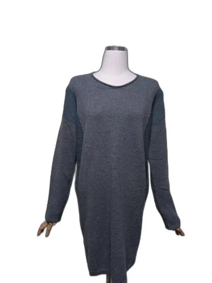 마인MINE 캐시미어 정품 여자 봄춘추용 여성 니트긴팔원피스90