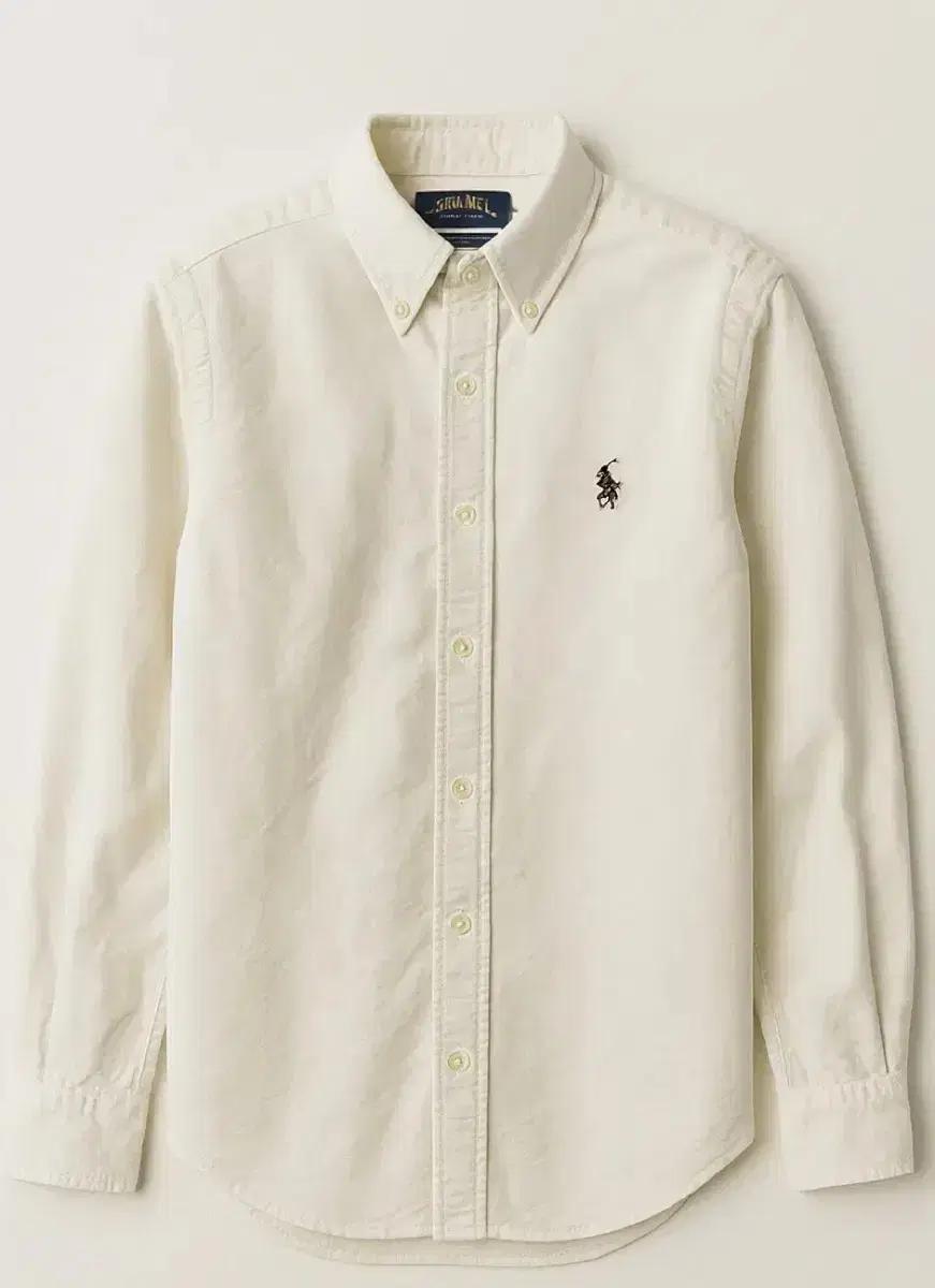 [POLO RALPH LAUREN] 매장 정품 클래식핏 화이트 셔츠 (M