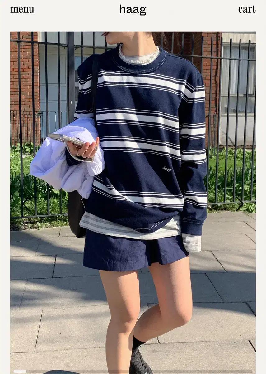 헤이그 스웻셔츠 네이비