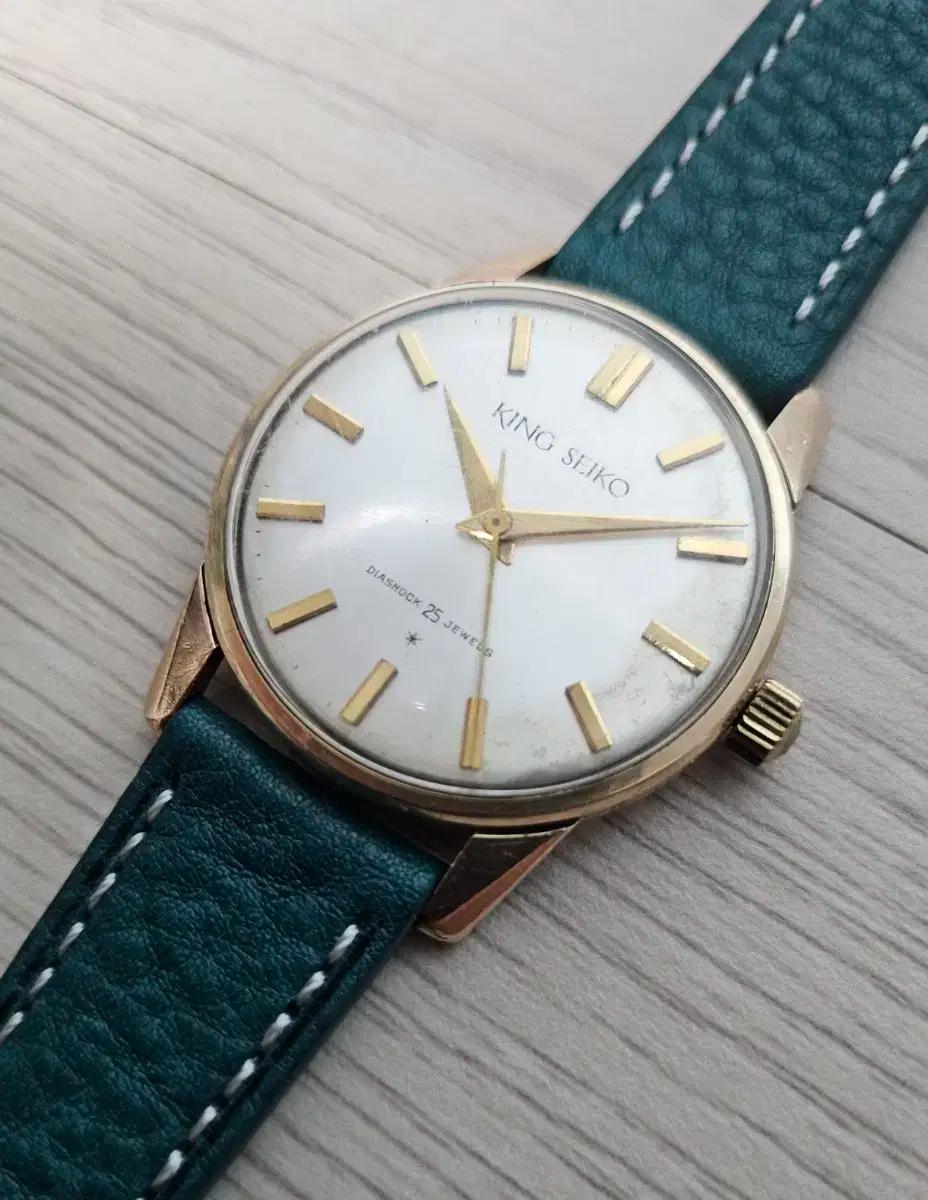 [희귀/중급] 퍼스트 킹세이코 후기형 15034 (1960년대 초) 수동