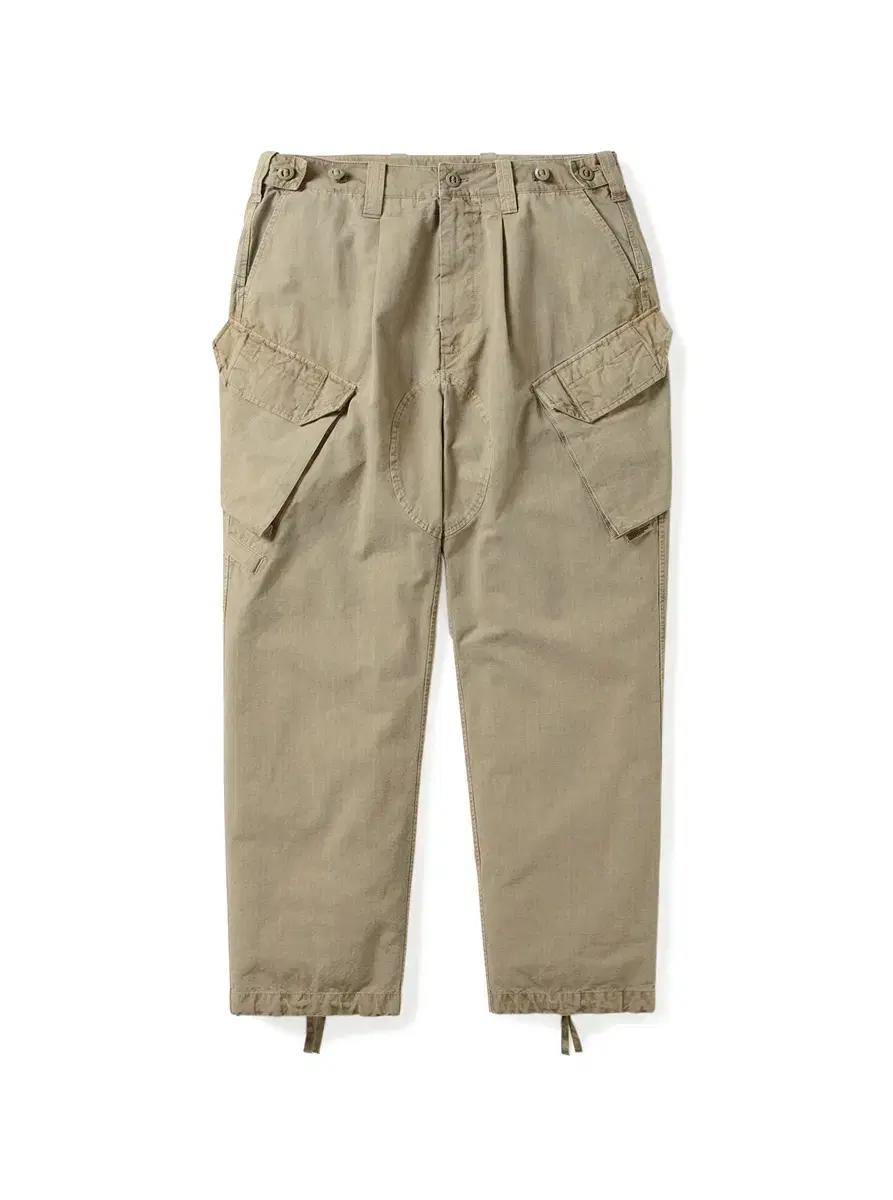 디네댓 Overdyed Utility Pant Beige S