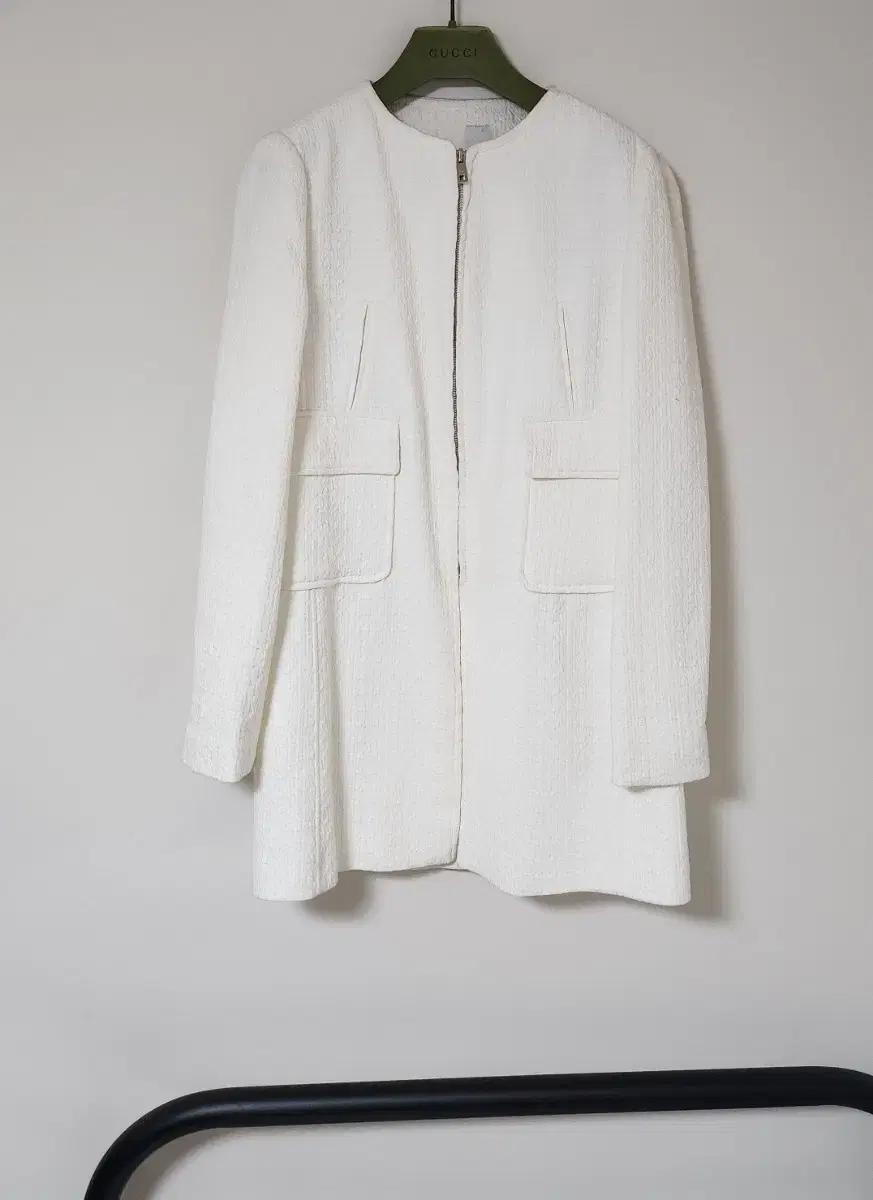 미쏘 집업 원피스 트위드 원피스 지퍼 봄 원피스