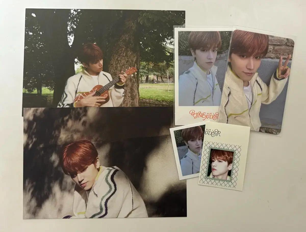 리우 콜렉티드북 분철 보넥도 위버스 특전 포카 폴라 일괄 스티커 엽서