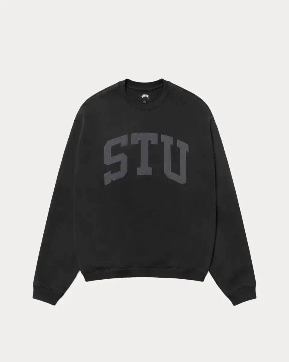 STUSSY 스투시 STU 아플리케 맨투맨 M