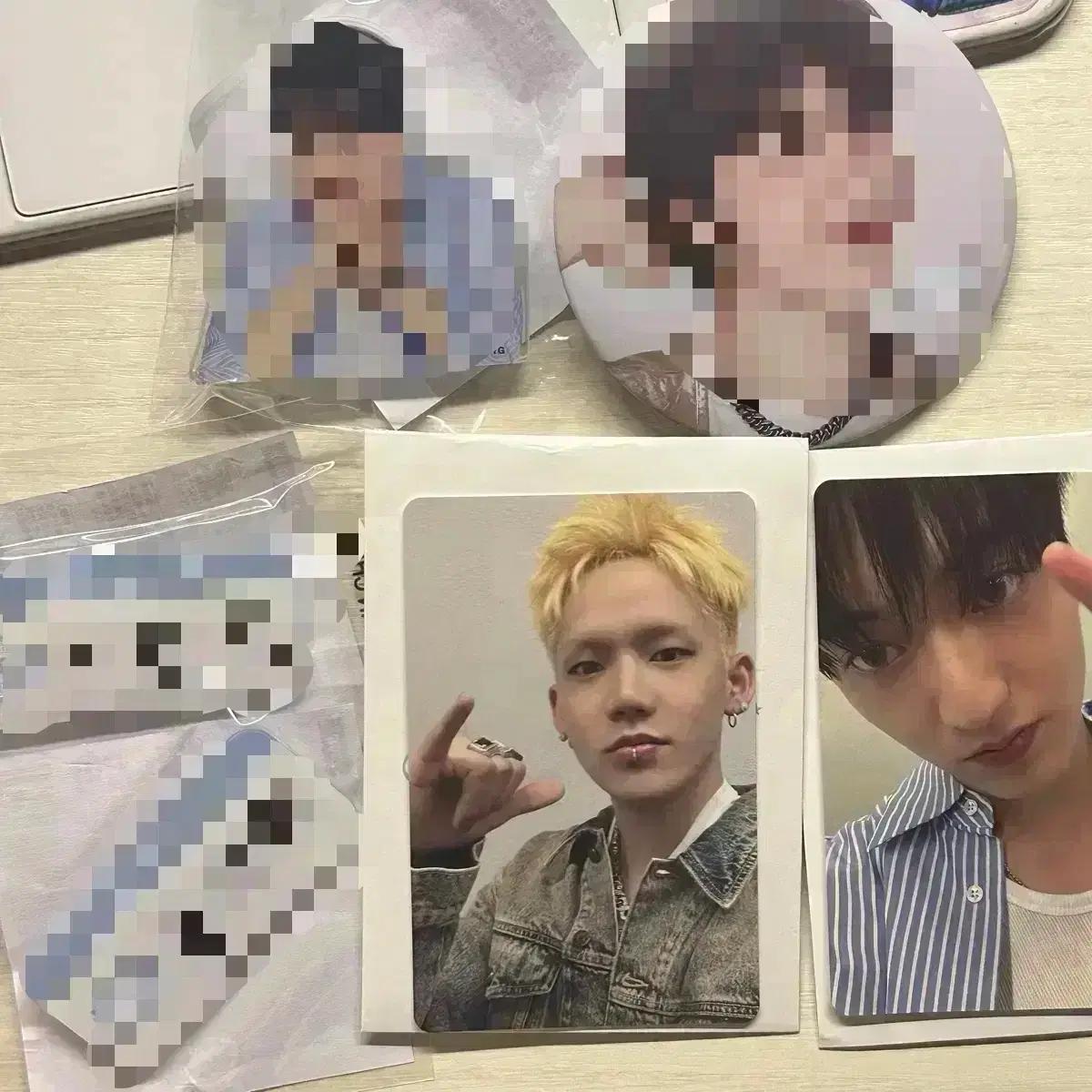 트레저 일본 엠디 굿즈 포카 가챠