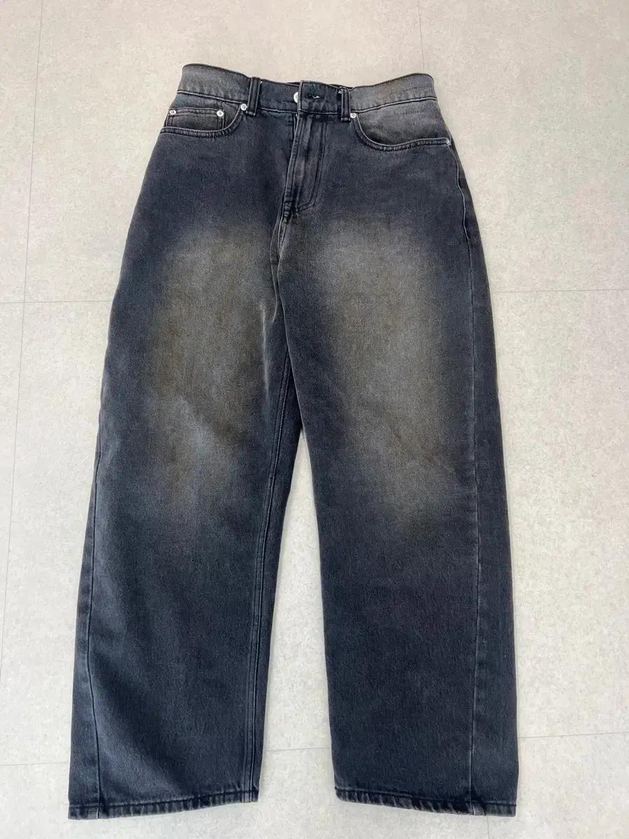 언어펙티드 curved wide denim s