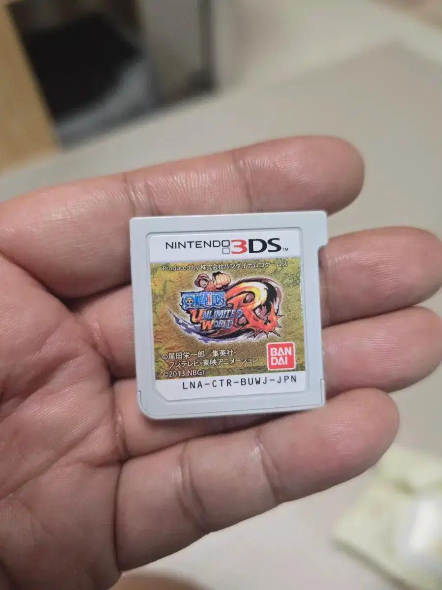 닌텐도3ds칩 원피스 언리미티드 월드R 일본판 일판