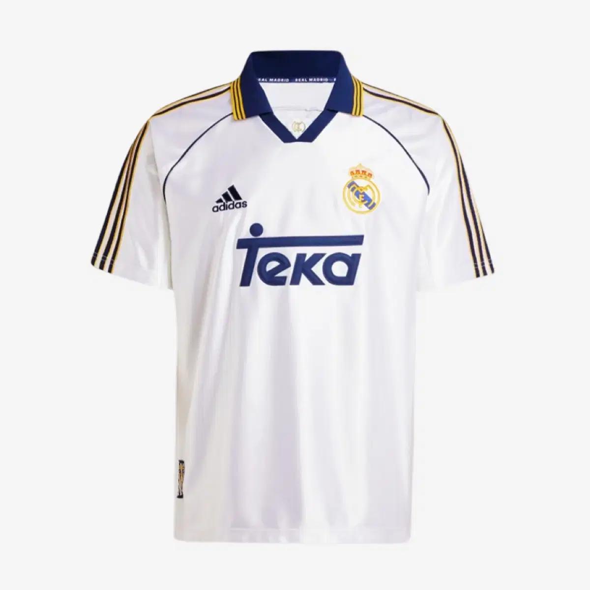 [2XL] 아디다스 레알 마드리드 99/00 홈 저지 화이트