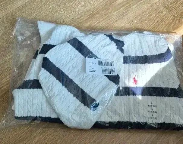 폴로 걸즈 후드 가디건