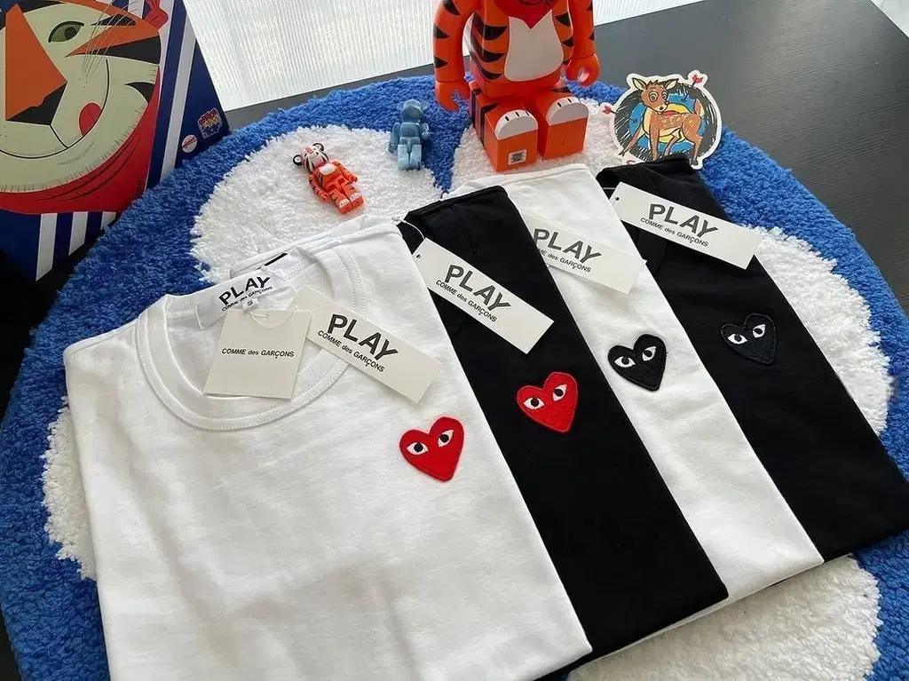 꼼데가르송 하트와펜 반팔티셔츠