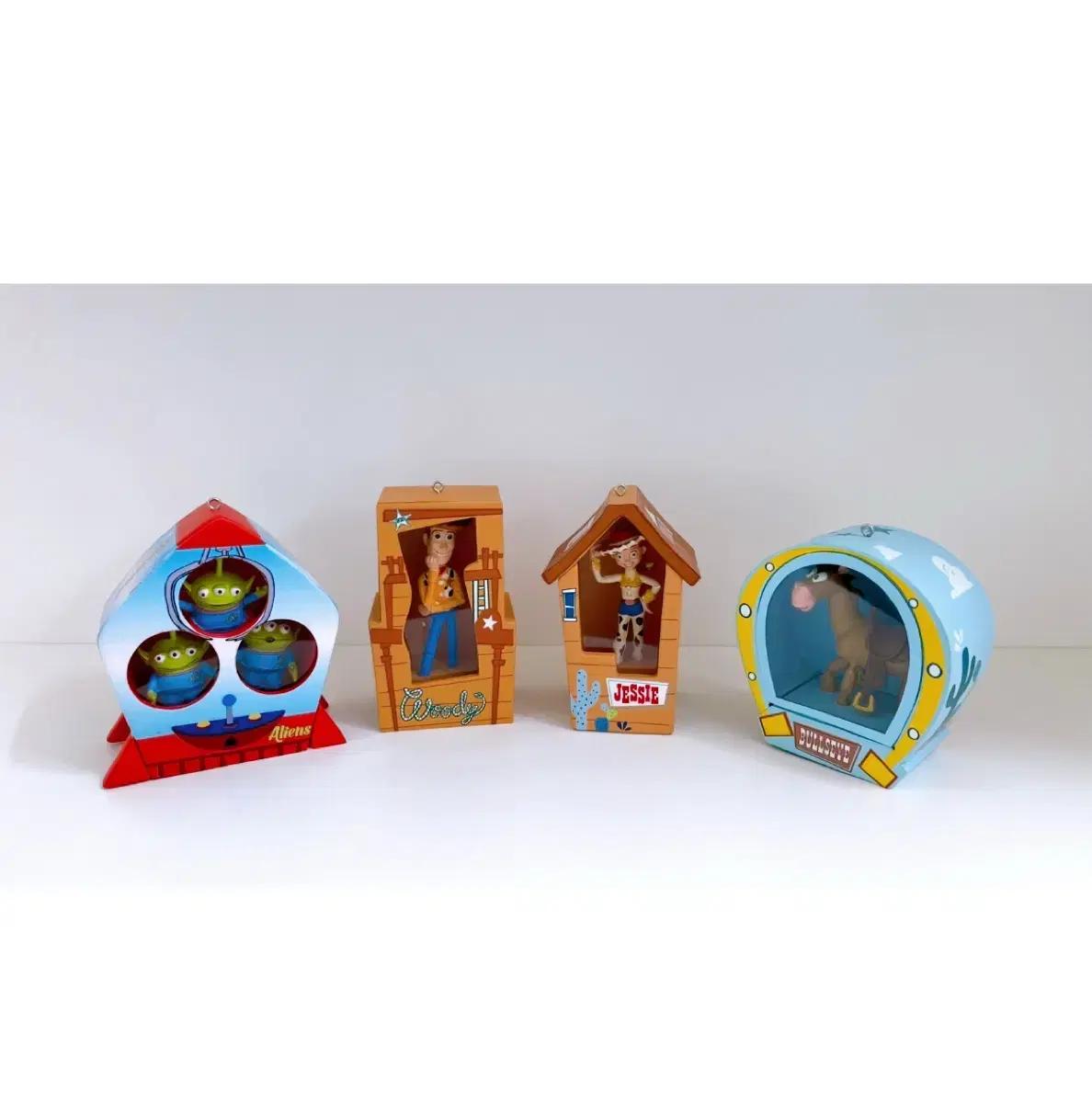 (일괄) 알린 우디 제시 불스아이 토이스토리 사운드 오너먼트 피규어