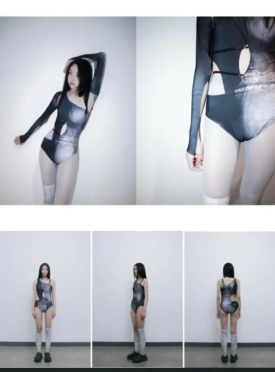 Ojos 볼레로 벌브 레쉬가드 bulb layerd monokini