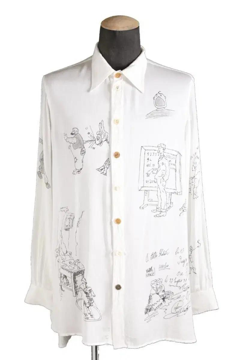 ARCHIVIO J.M.Ribot 23ss Sketches Shirt