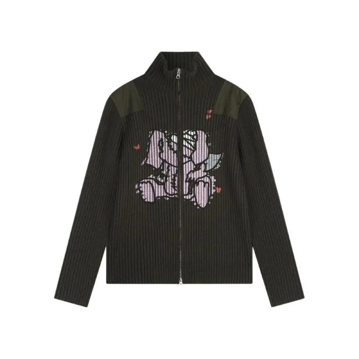 COTCHS 카치스 버니 니트 집업