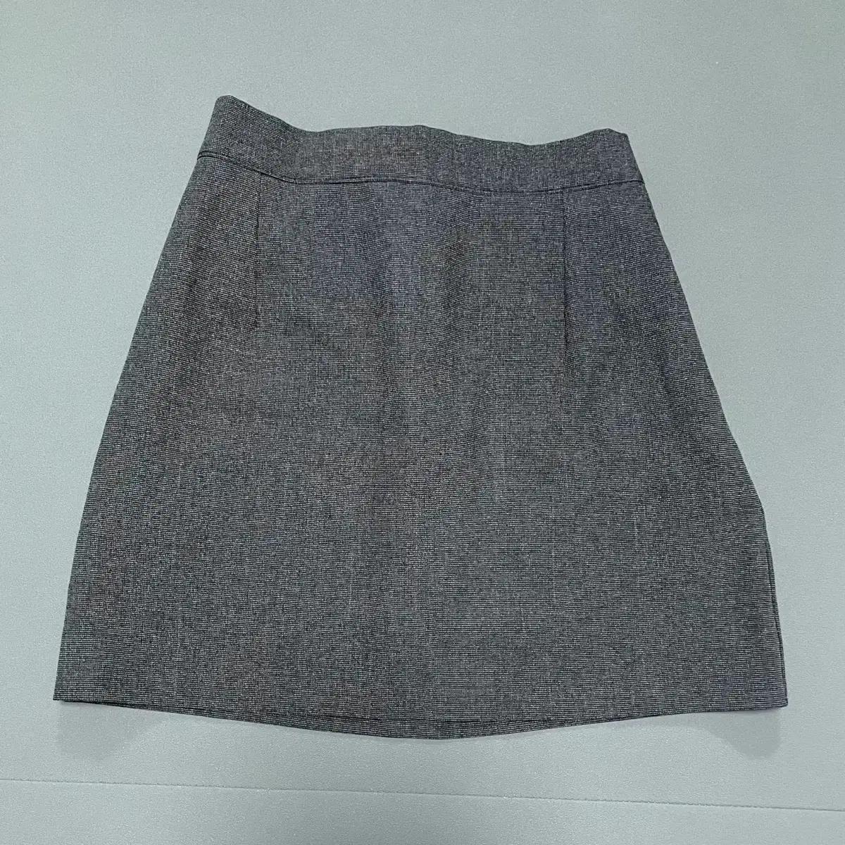 *새상품급* 여성 스커트 A라인 밴딩 정장 치마 : 그레이