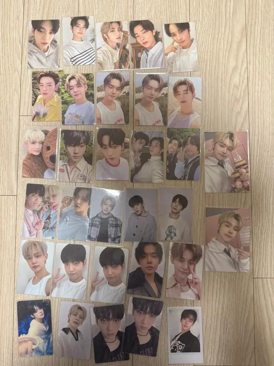 투바투 포카 투모로우바이투게더 일괄 생일 데코키트 앨범 특전 럭드 시그