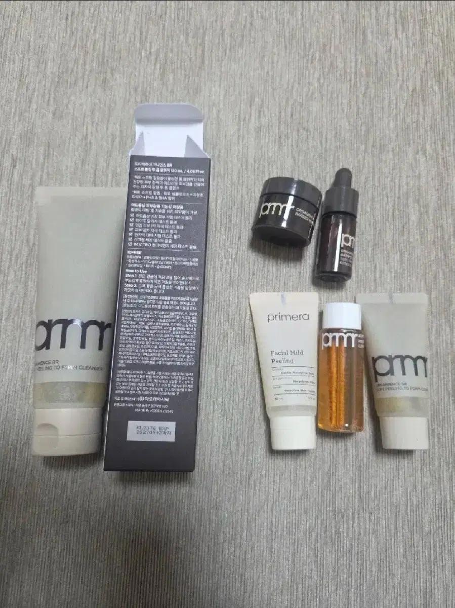 프리메라 오가니언스 폼 클렌저 120ml