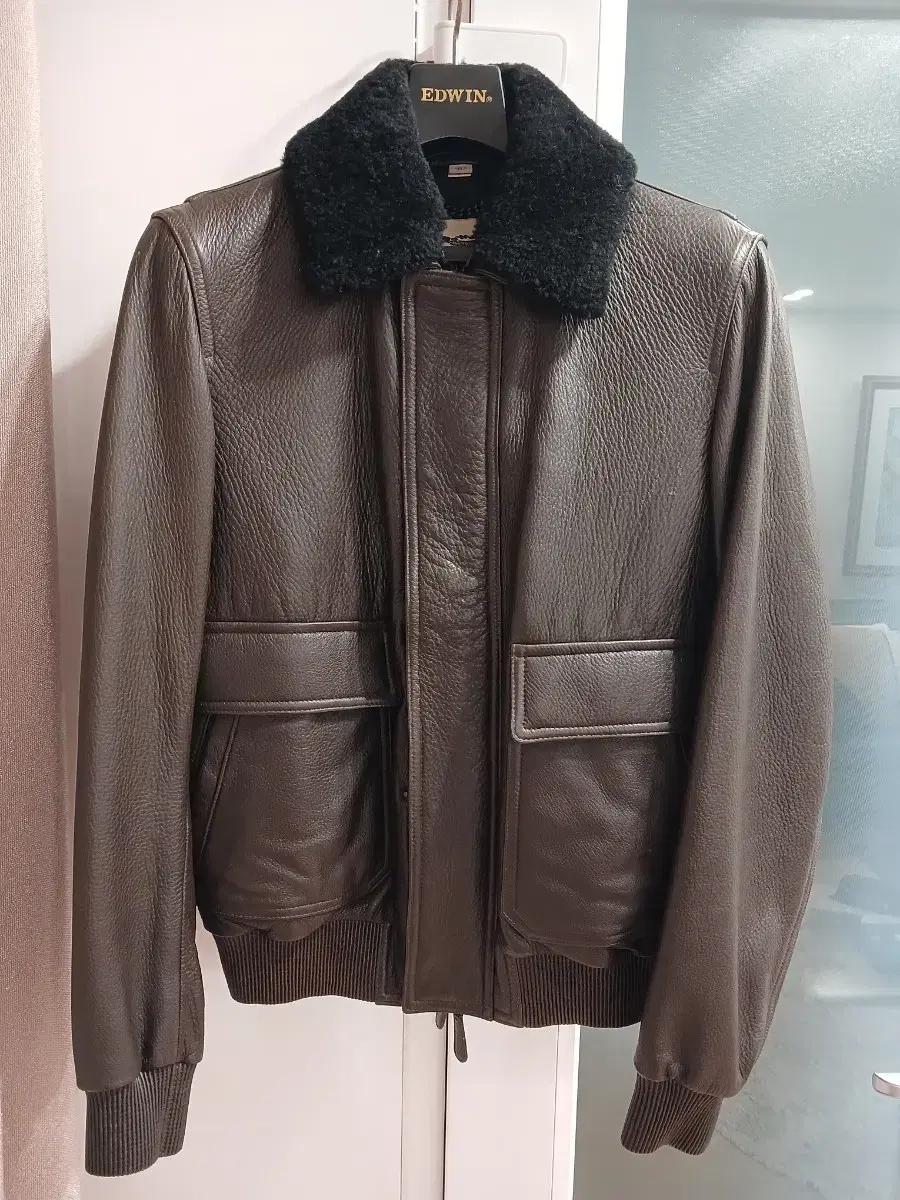 BURBERRY PRORSUM A2 DEER LEATHER JACKET