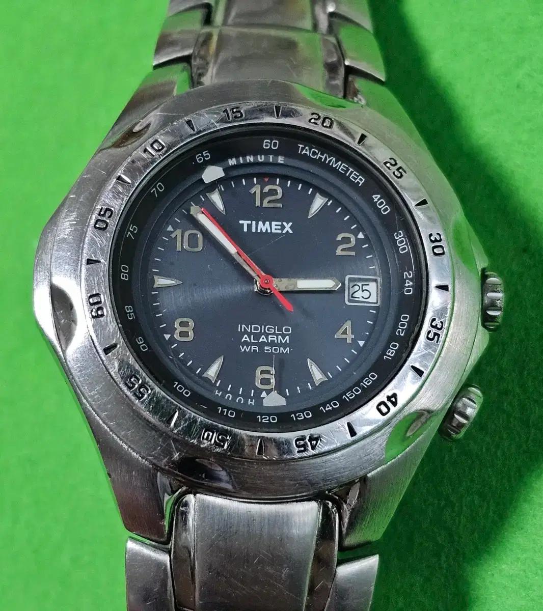타이맥스 Timex indigro 퀴츠 남자용 스틸 시계